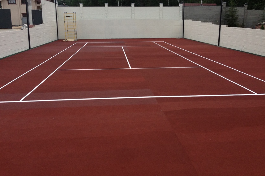Теннисный корт в Репино