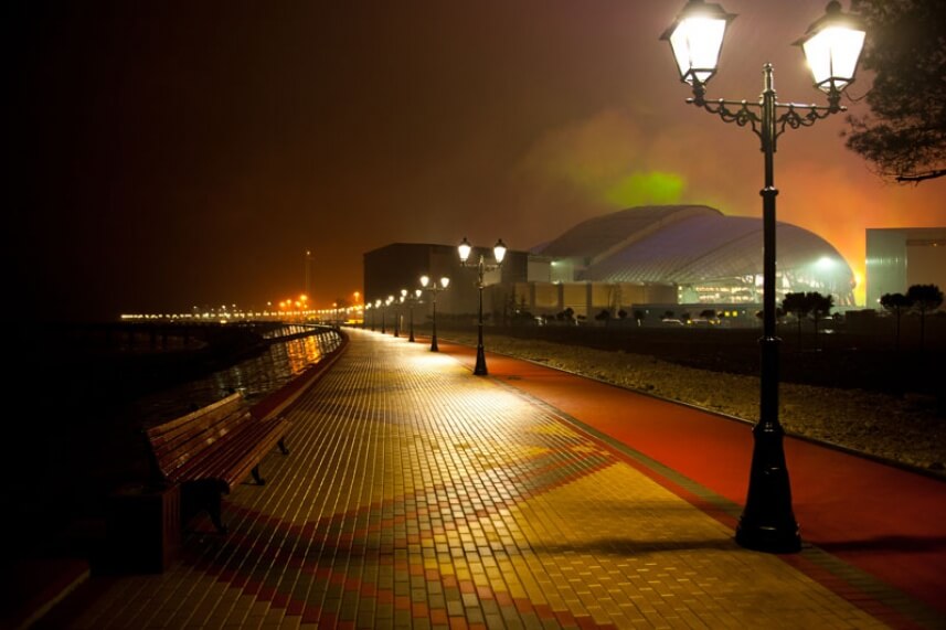 Пешеходные дорожки вдоль олимпийской набережной в Sochi из материала Teping Sport.
Площадь объекта 18 200 кв.м.